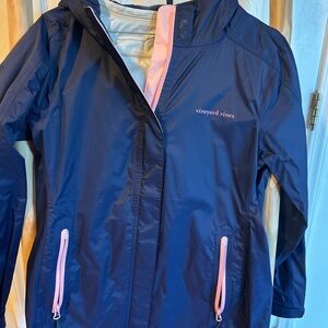 Vineyard Vines Light Gray Nylon Jacket